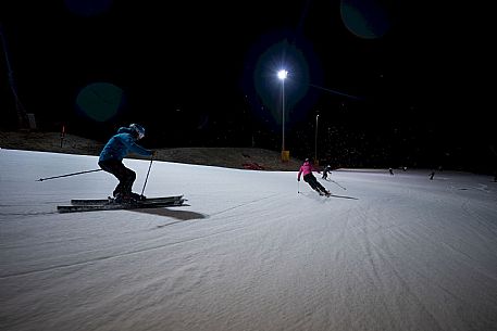 Ski by night - Monte Lussari